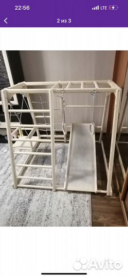 Детский спортивный комплекс baby wood studio