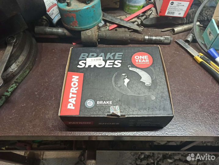 Колодки тормозные барабанные ford: transit c борто