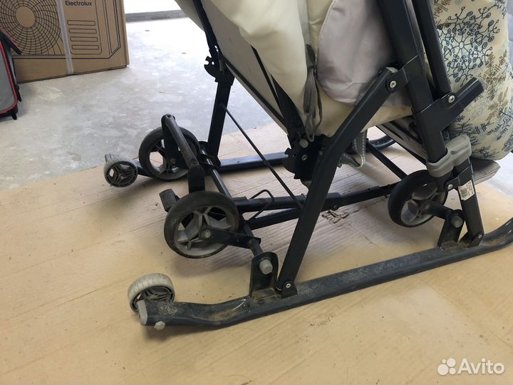 Детские санки коляска ника