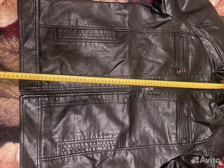 Куртка мужская экокожа 48/50 новая