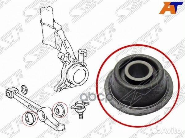 Сайлентблок переднего нижнего рычага (патиссон)
