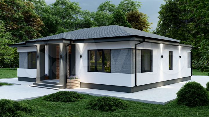 Дом 97 м² на участке 6 сот.