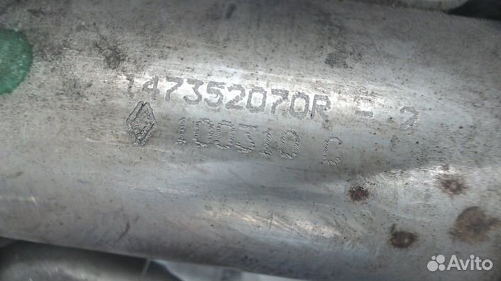 Охладитель отработанных газов Renault Clio, 2010