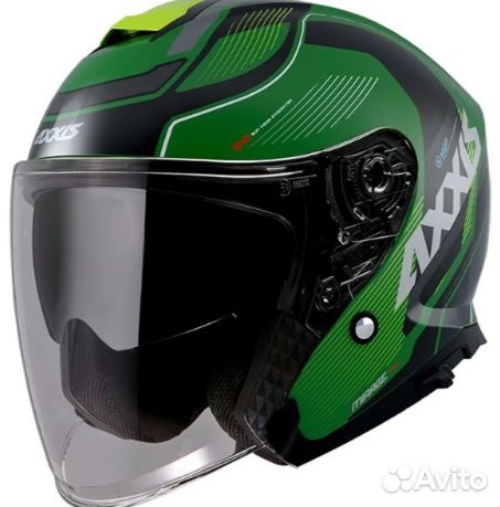 Мотошлем axxis OF504SV Mirage SV Vilage Green