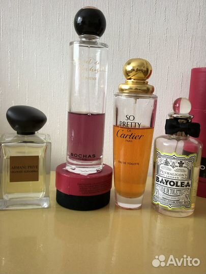 Парфюмерия Cartier, Armani, Penhaligons