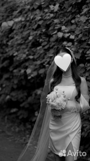 Свадебное платье, фата