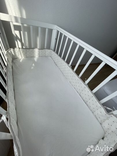 Бортики IKEA в детскую кроватку