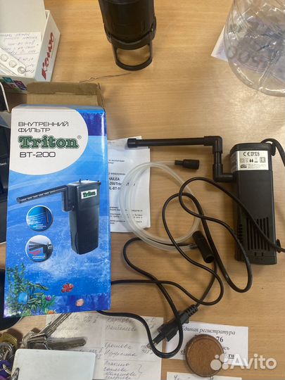Фильтр для аквариума Тритон на 60 л