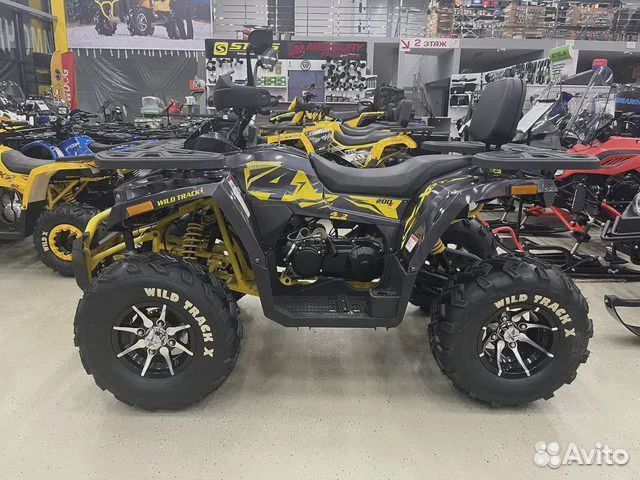 Квадроцикл Motoland Wild Track X 200 бал. вал