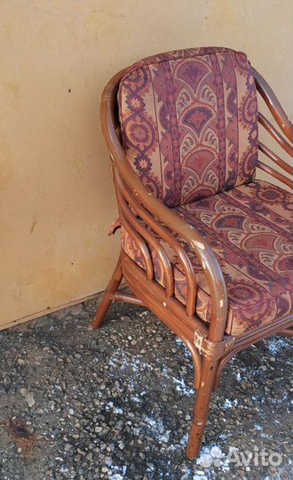 Кресло из ротанга