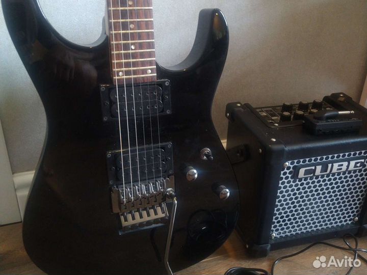 Электро гитара с комбиком