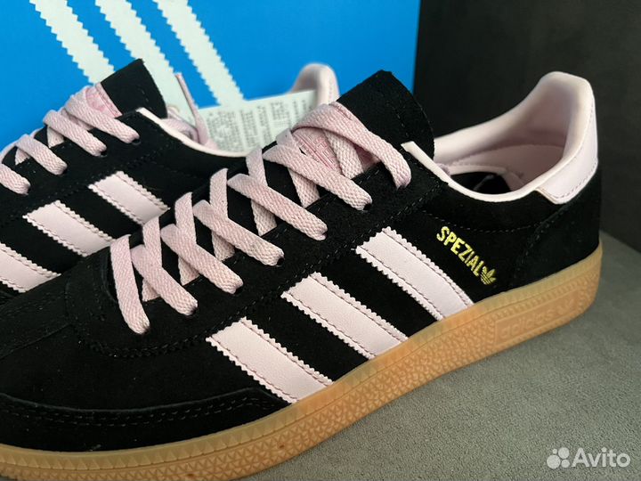 Кроссовки Adidas handball spezial black pink