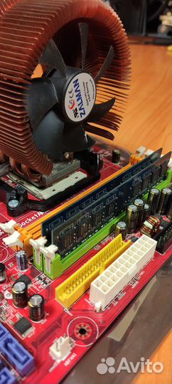 Материнская плата сборка