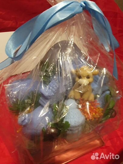 Сувениры подарки набор мыла /пасхальный/ картина