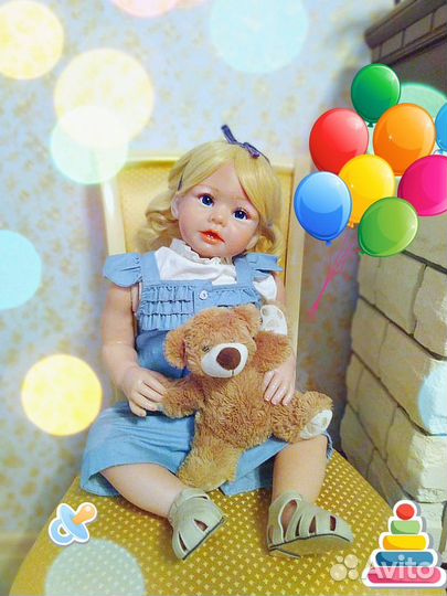 Большая девочка реборн