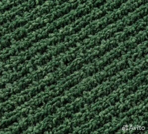 Ковер Икеа (ikea) темно-зеленый 133 х 195