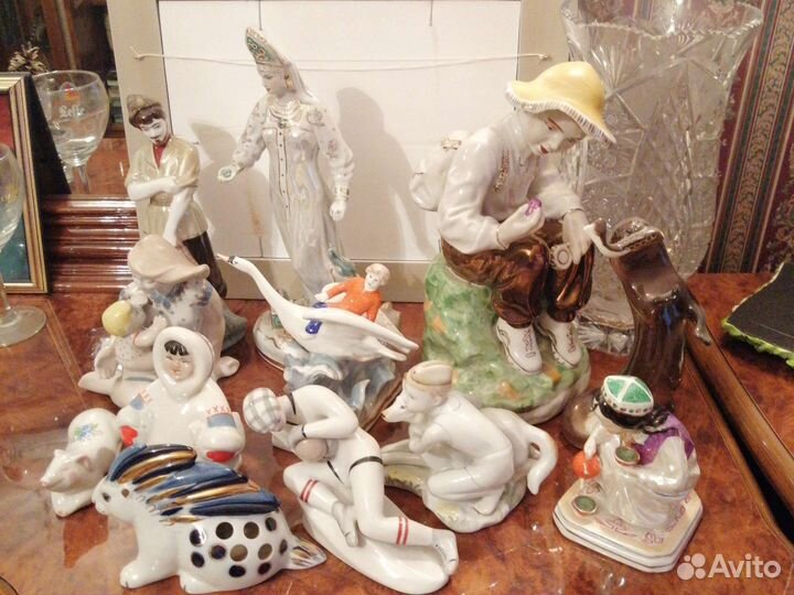 Фарфоровые статуэтки СССР