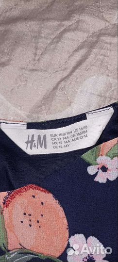 Платья h&m для девочки 152, 158