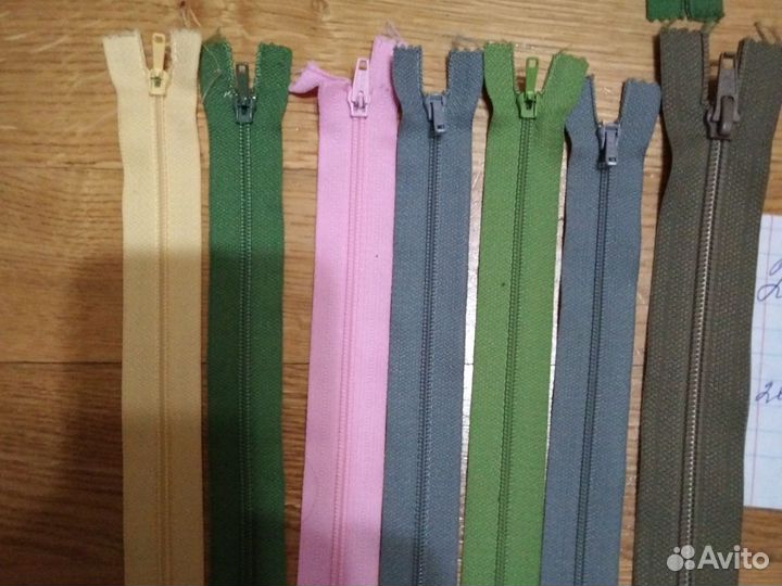 Молнии для шитья