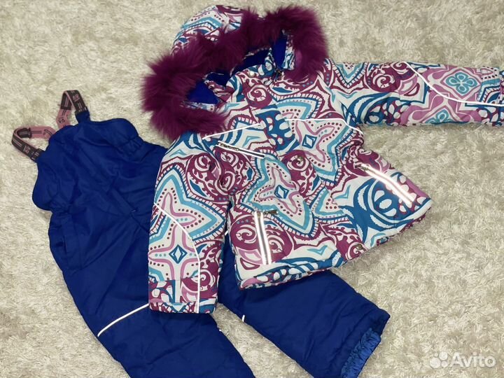 Зимний костюм для девочки