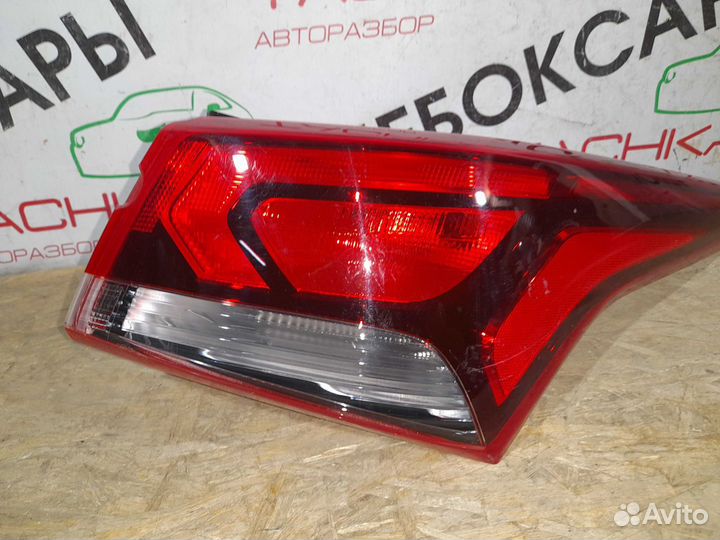 Фонарь правый наружный hyundai Solaris (2017+)