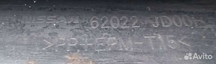 Бампер Кашкай Qashqai 1.оригинал