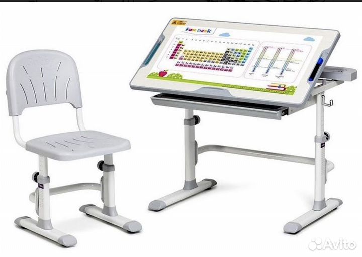 Растущая парта и стул
