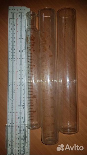 Лабораторное стекло Стаканы цилиндры мерные