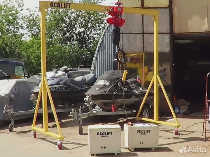 Ocalift мпу 1000 кг 2,4х2,1 м Мини-кран ручной козловой мобильный