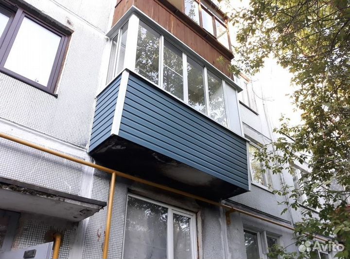 Отделка балконов и лоджий