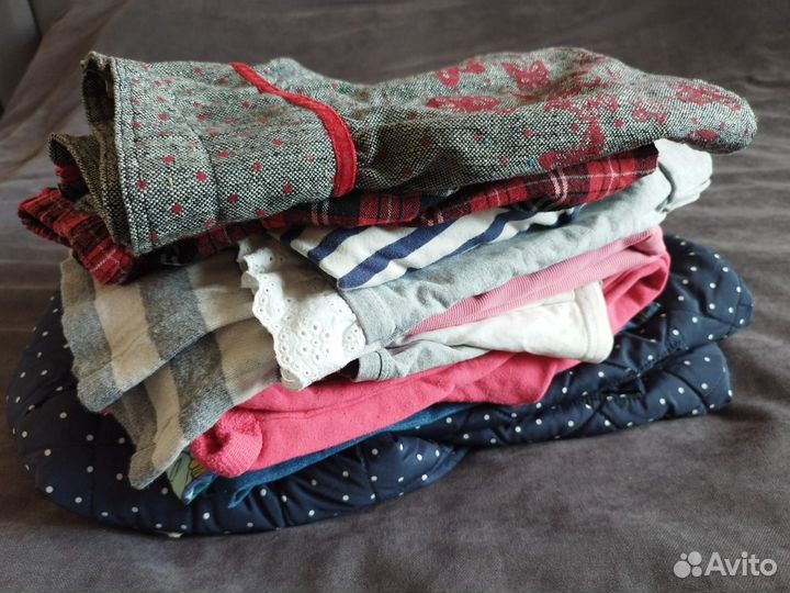 Пакет вещей на девочку 116 с курткой