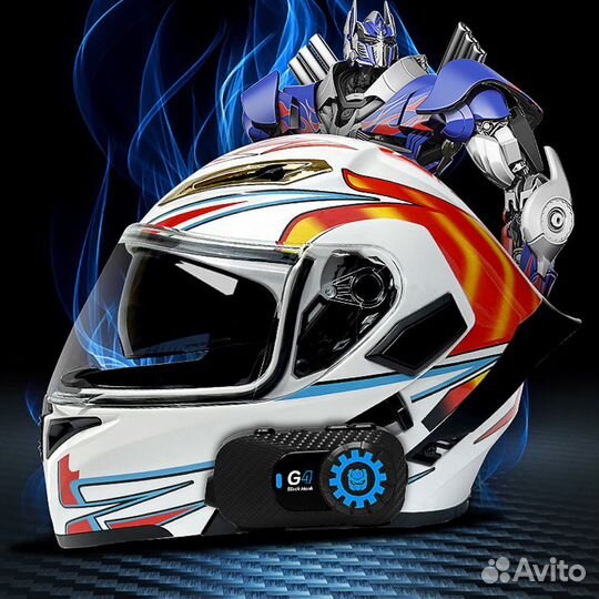 Гарнитура видеорегистратор 1080 для мото шлема