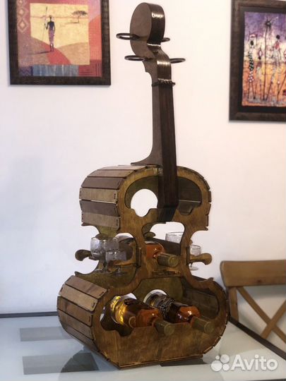 Мини бар из дерева