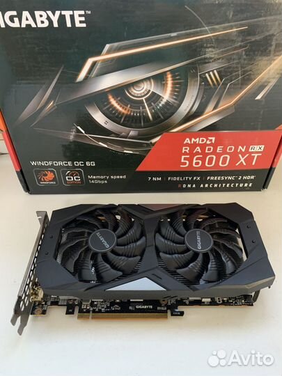 Видеокарта rx5600xt