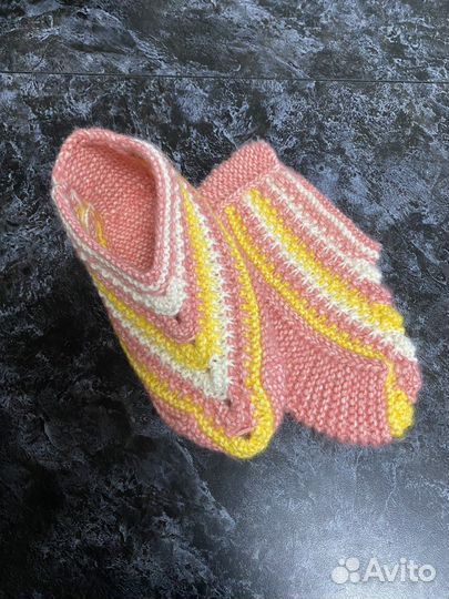 Носки вязаные женские