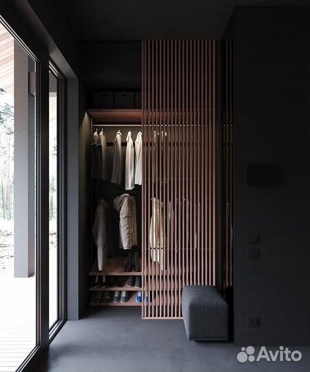 Реечные двери на заказ