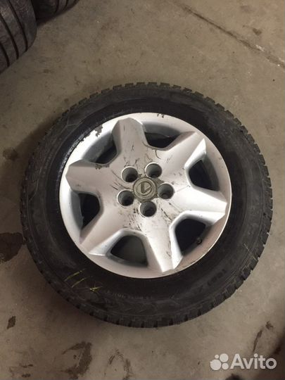 Колеса в сборе 225/65/R17 зима шипы