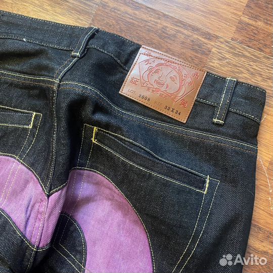 Джинсы evisu тригинал