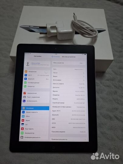Айпад 4. 16 Gb