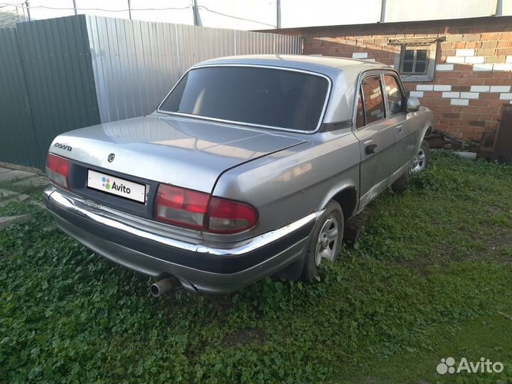 ГАЗ 31105 Волга 2.3 МТ, 2006, битый, 260 000 км