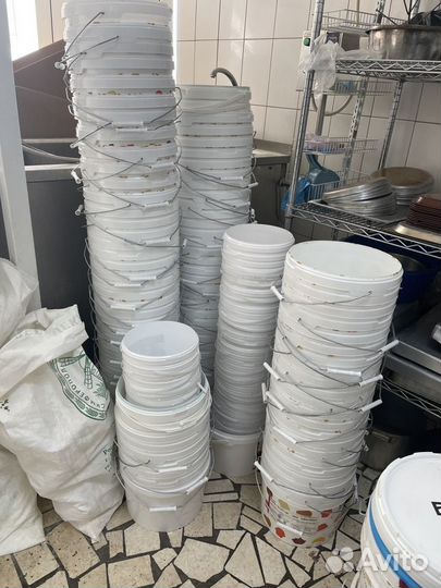 Ведра пластиковые 10л