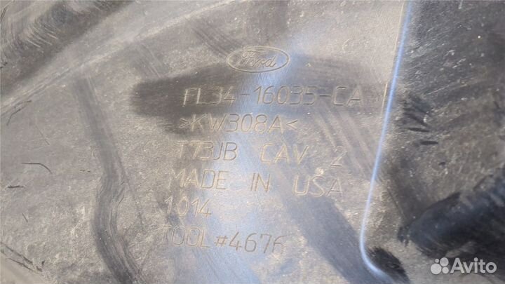 Защита арок (подкрылок) левая передняя Ford F-150