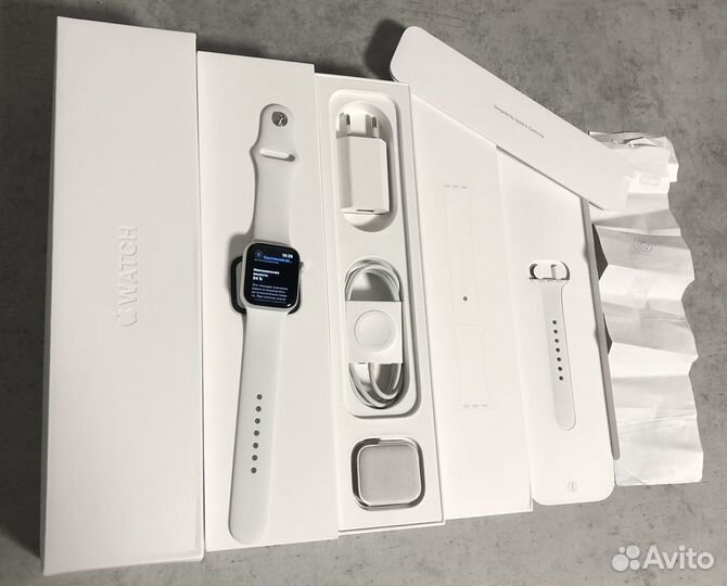 Идеальные Apple Watch 4 40 mm Чек, Полный Комплект