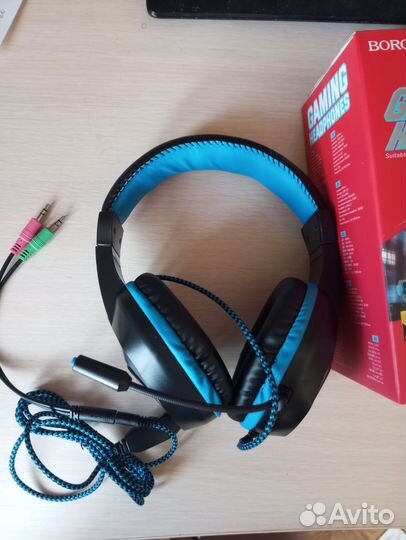 Наушники для компьютерных игр с микрофоном