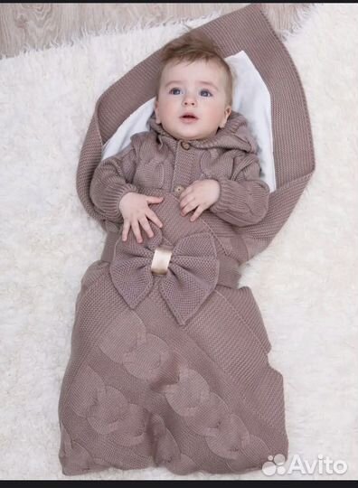 Плед конверт новый