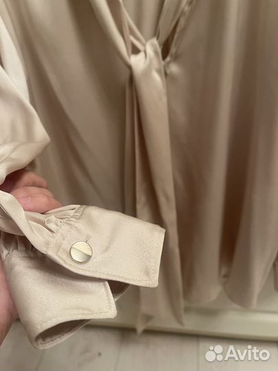 Massimo dutti блуза шелк
