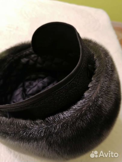Шапка мужская из нерпы