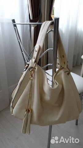 Сумка кожаная женская с ручками