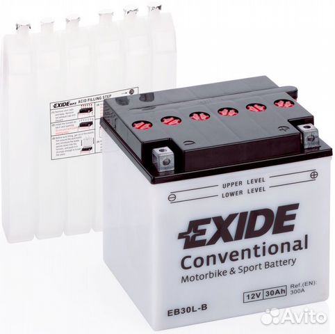 Аккумулятор Exide Conventional 30 А/ч EB30L-B