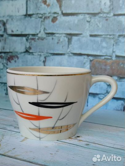 Чашки от сервиза Березка (Песочное)